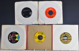 Approximately 30 singles, mostly Soul