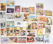 A collection of vintage trading cards to include Batman, Star Wars, Man From UNCLE, Garbage Pail