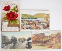 A collection of mainly early 19thC postcards including South Africa Cape Town, Vancouver,