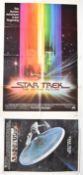 Star Trek: The Motion Picture (1979) one sheet film poster, 68.5 x 101cm, folded, together with a