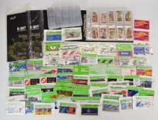 Cigarette and trade cards album with Lloyd's Bondman, Ardath International Tobacco, BT Phonecards