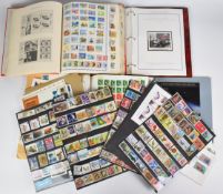 A large collection GB Commonwealth and world stamps in various albums, bags and loose