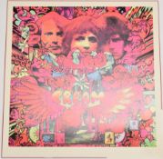 Martin Sharp psychedelic pop art signed limited edition print of the 'Cream, Disraeli Gears' album