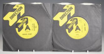 Five Towns - Advice (583115) with press release and Locomotive (583114), demos, both records