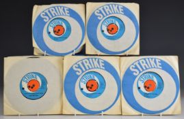 Strike - 5 singles of Strike comprising JH 315, 316, 317, 318 and 324. From the estate of music