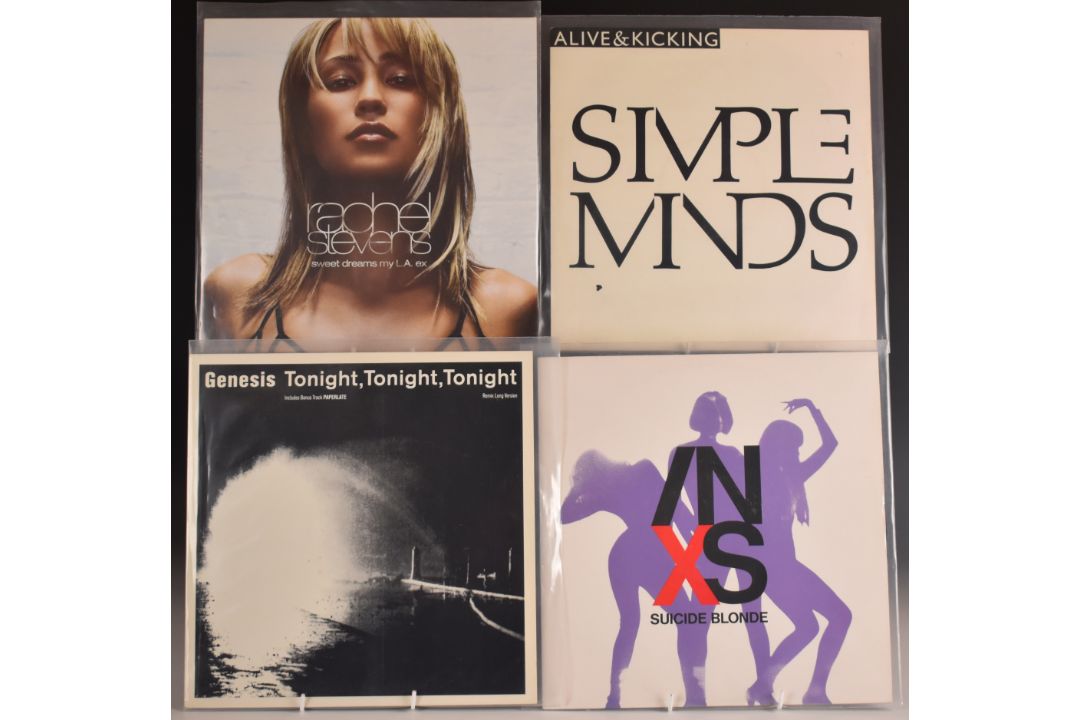 Approximately seventy 12" singles including Blancmange, Simple Minds, Genesis, Frankie Goes To - Image 2 of 4