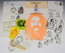 Oz magazine anti establishment counterculture headed notepaper, invitation to Obscene Court Room