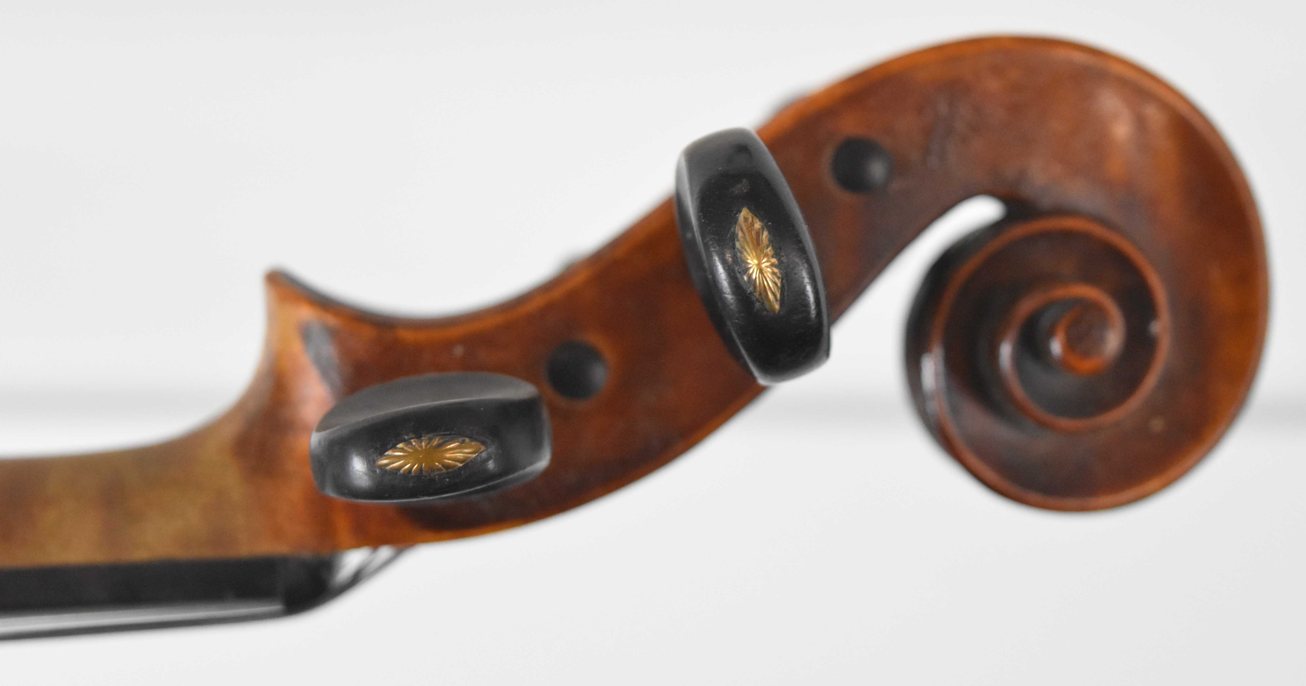 1924 Aeona violin labelled 'Koch & Sterzel A.=G. Dresden 1924 Aeona #I/524 nach Prof F J Koch W Z - Image 12 of 25