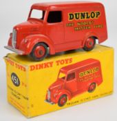 Dinky Toys diecast model Trojan CWT Van 'Dunlop', 451, in original box.