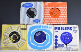 Approximately 130 singles, mostly 1960s. From the estate of music journalist Miranda Ward