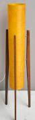 Retro mid century Sputnik style lamp, height 130cm