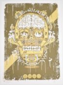 Pure Evil 'Add Fuel to the Fire' limited edition 05/35 screen print, 72 x 52cm, unframed