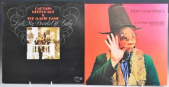 Captain Beefheart - 2 albums comprising Trout Mask Replica (K64026) and Lick My Decals (K44244)