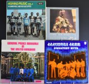 A collection of 10 albums, mostly African issue