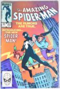 Amazing Spiderman #252, 1st black suit, key Marvel bronze age comic book, May 1984.