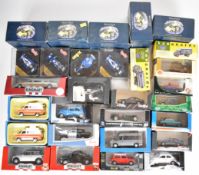 Twenty nine diecast model cars and trucks, manufacturers include Onyx, Heritage Classics, Vitesse,