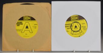 The Bystanders - Pattern People (7N35399) demo, record appears VG and 98.6 (7235363) demo. From