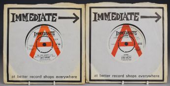 Chris Farlowe - Moanin' (IM056) and The Last Goodbye (IM066) demos, both records appear VG. From the