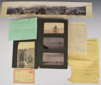 An album of early 20thC photographs forming a record of a journey made c1900 to countries in the Far