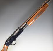 Mossberg .410 3-shot pump-action shotgun with chequered semi-pistol grip and forend and 26 inch