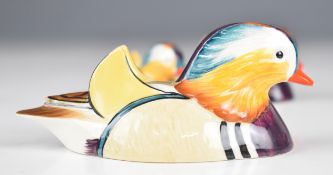 Sir Peter Scott for Beswick set of three graduated Mandarin ducks, models 1519-1, 2 and 3, tallest