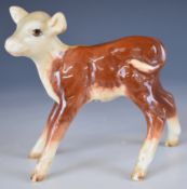 Beswick Hereford calf model 901B, height 8cm