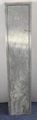 Metal shotgun or rifle cabinet, 130x27x20