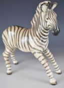 Beswick figure of a zebra, height 18cm
