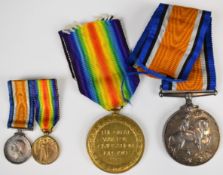 Royal Air Force WW1 medal pair comprising War Medal and Victory Medal named to 20191 Cpl H Dyson