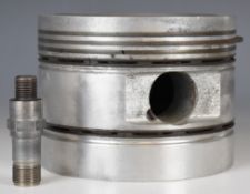 Rolls Royce Griffon aero engine piston and spark plug, the Griffon being the engine fitted (