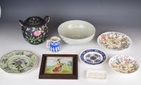 Collection of Spode / Copeland ceramics, some with Worlock Collection labels to base including