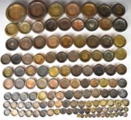 Approximately 120 Georgian, William IV and Victorian weights, including some runs, most with