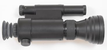 Unnamed night vision rifle or spotting scope.