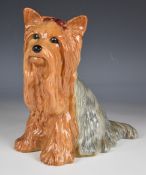 Beswick fireside Yorkshire Terrier model 2317, height 28cm