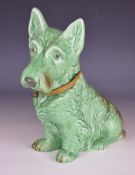 Sylvac terrier with collar, model number 1209, height 30cm