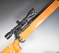 Winchester P14 .308 bolt-action rifle with shaped grip, raised cheek-piece, Edgar Brothers 3-9x40