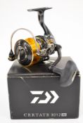 Daiwa Certate 3012H fixed spool fishing reel, boxed with paperwork and accessories, new / unused