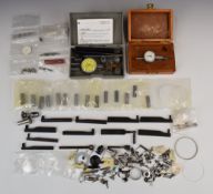 Mitutoyo dial test indicator, in original box, together with a Mercer example also in original