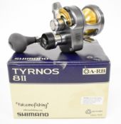 Shimano Tyrnos 811 multiplier fishing reel, boxed with paperwork, new / unused