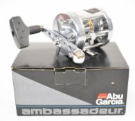 Abu Ambassadeur 60 multiplier / baitcasting fishing reel, boxed with paperwork / accessories new /