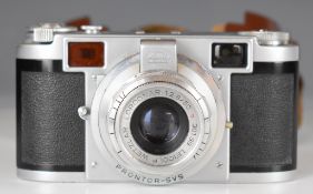 Lordomat 35mm rangefinder camera by Leidof Wetzlar, with Lordonar 1:2.8/50 lens