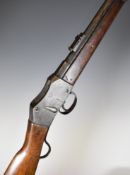 BSA Martini-Henry .577/450 underlever cavalry carbine rifle with lock stamped ' VR BSA & M Co 1889