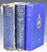 Three Inniskilling Fusiliers books comprising The World War by Sir Francis Fox, first edition