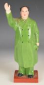 Ceramic figure of Chairman Mao, height 29cm