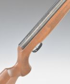 Weihrauch HW80K .177 air rifle with chequered semi-pistol grip, raised cheek piece, adjustable