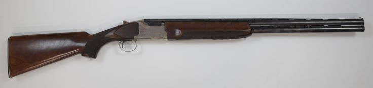 Winchester Super Grade XTR 12 bore over and under ejector shotgun with engraved locks, underside,