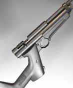 Crosman 2250 XL .22 CO2 air rifle with pistol grip, skeleton stock and scope, serial number