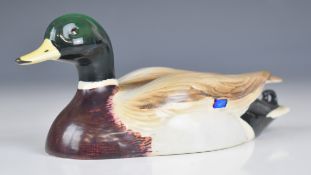 Sir Peter Scott for Beswick mallard duck, largest model 1518-1, height 7.5cm