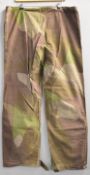 SAS WW2 windproof camouflage trousers