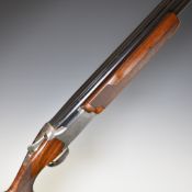 Parker-Hale 12 bore over and under ejector shotgun with engraved lock, underside, trigger guard